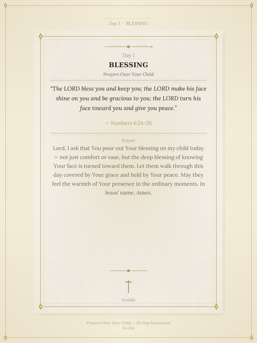 Prayers Over Your Child — Complete Prayer System