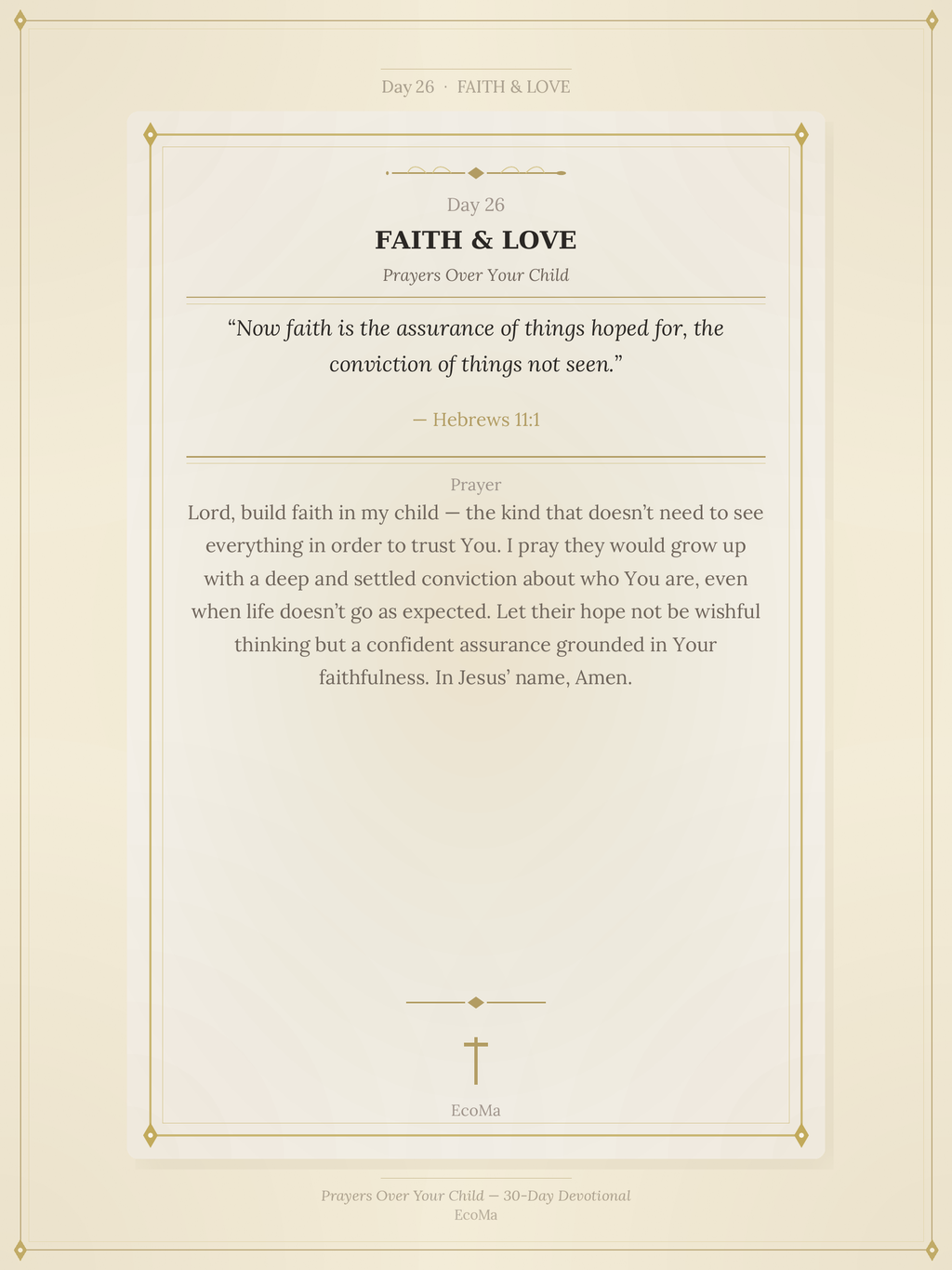 Blessed Beginnings Gift Set — 5 Organic Onesies + Parent Prayer Deck