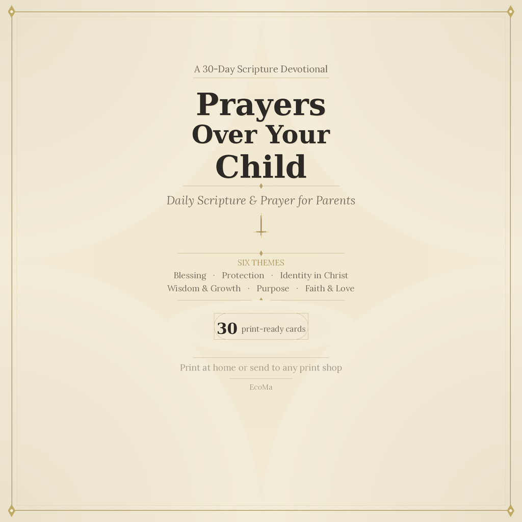 Prayers Over Your Child — Complete Prayer System